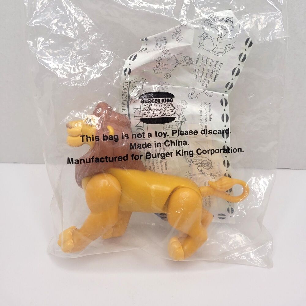 Vintage 1994 Disney Lion King Burger King 7 Figure Toy Set NIP - Picture 5 of 9